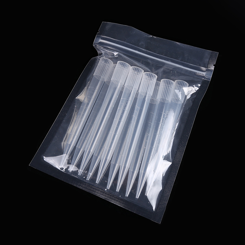 High Grade PP 1ml Nature/Blue Bulked Graduation Pipette Tips