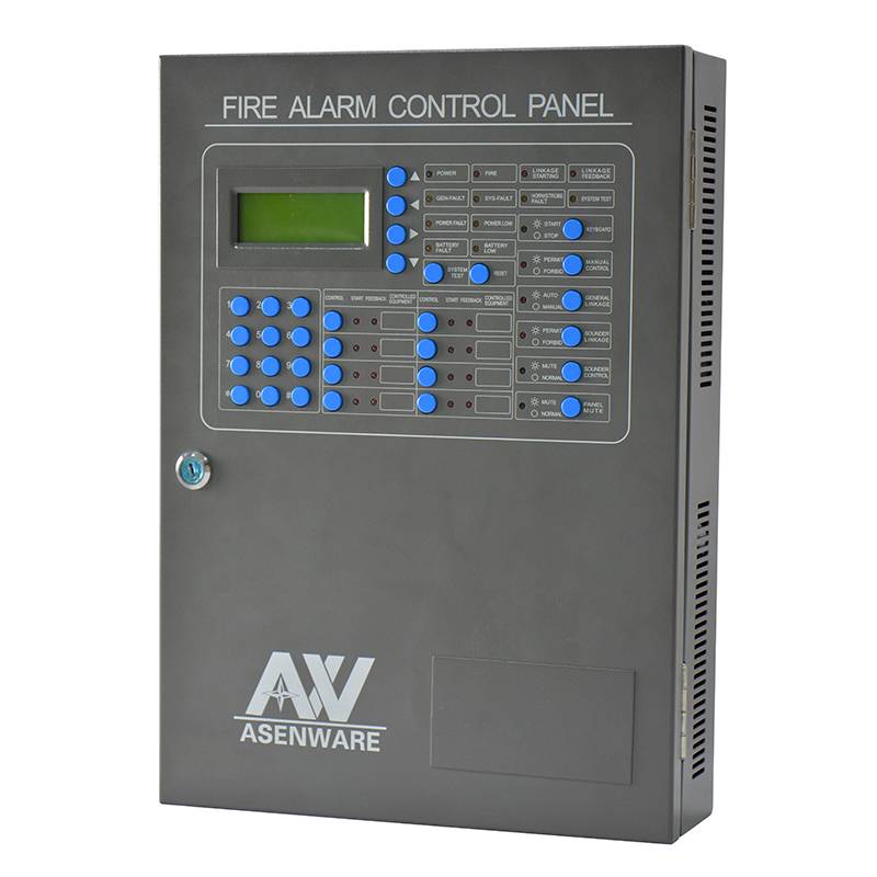 Chinese Network Analog 2-wire LCD Addressable Factory Fire Detection Alarm 324-point Monitoring Panel