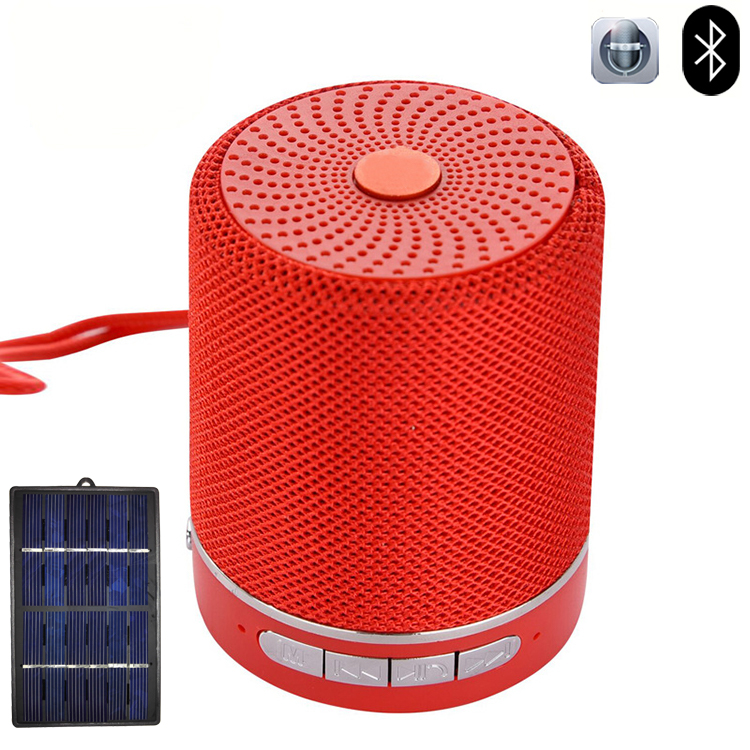 RB511 solar portable mini speaker radio support usb flash drive