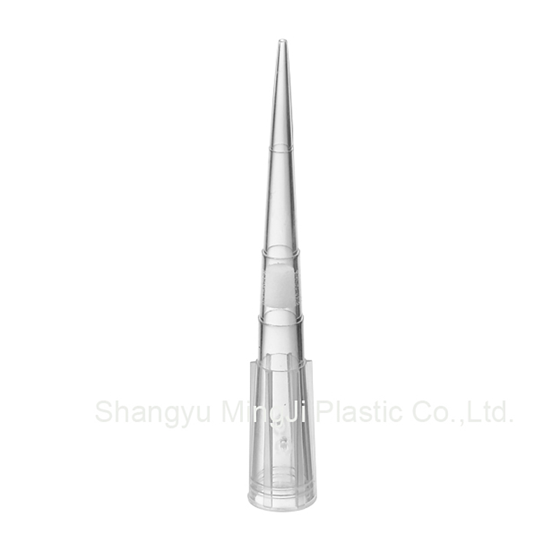 Different types plastic micro pipette filter tips 50ul - 1250ul for lab pipettor