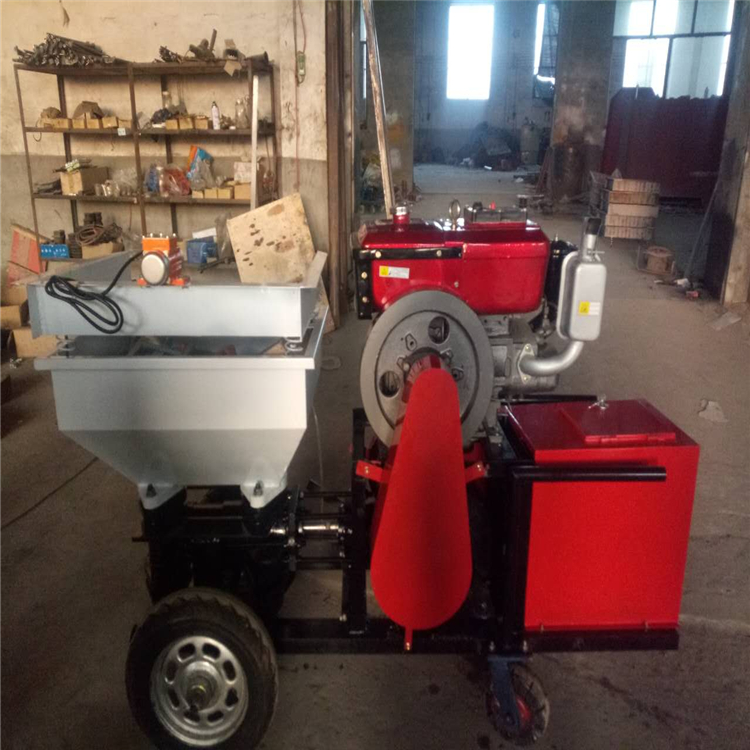 diesel power Concrete Cement Mortar Plaster Spraying Machine