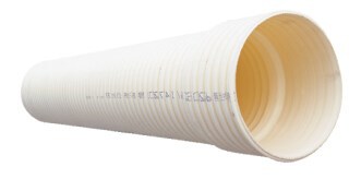 LESSO UPVC Double Wall Corrugated Pipe Fittings 90 Degree Elbow