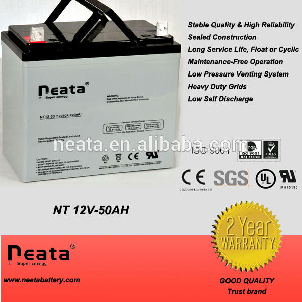 12V 50AH 90ah 100ah AGM battery Alarm Security System batteries