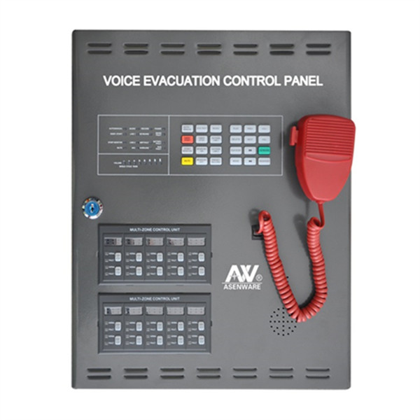 Fire alarm audio system/voice evacuation system designed to provide notification for small to medium applications