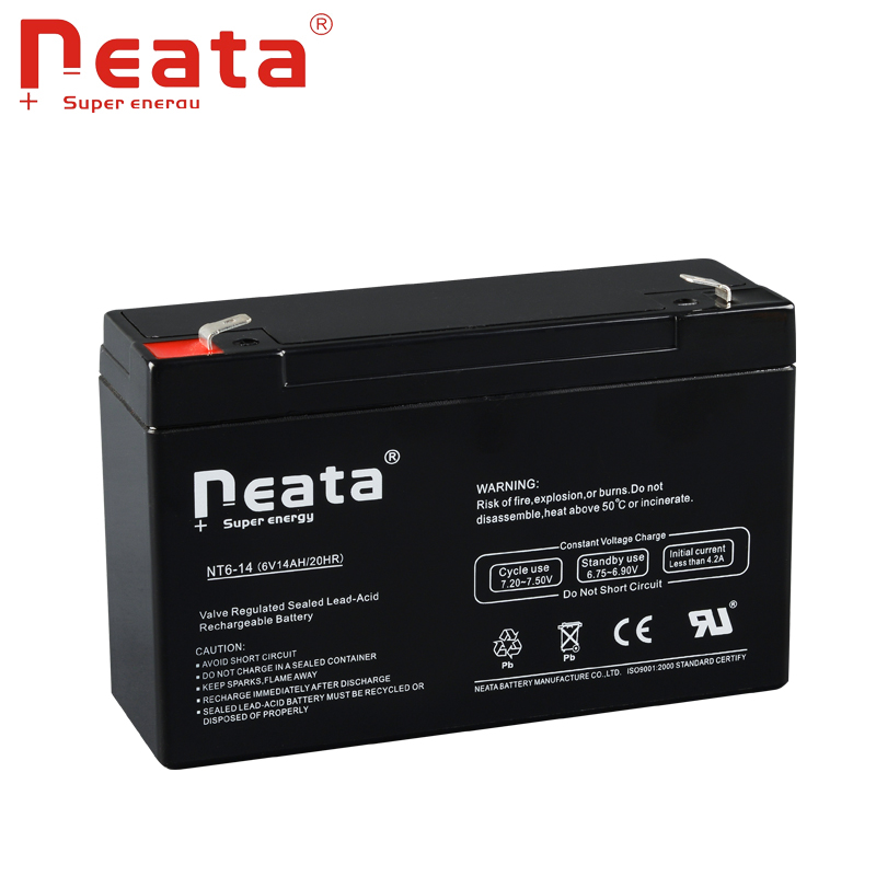 Long life rechargeable 12V14ah sealed lead acid  battery in solar storage battery