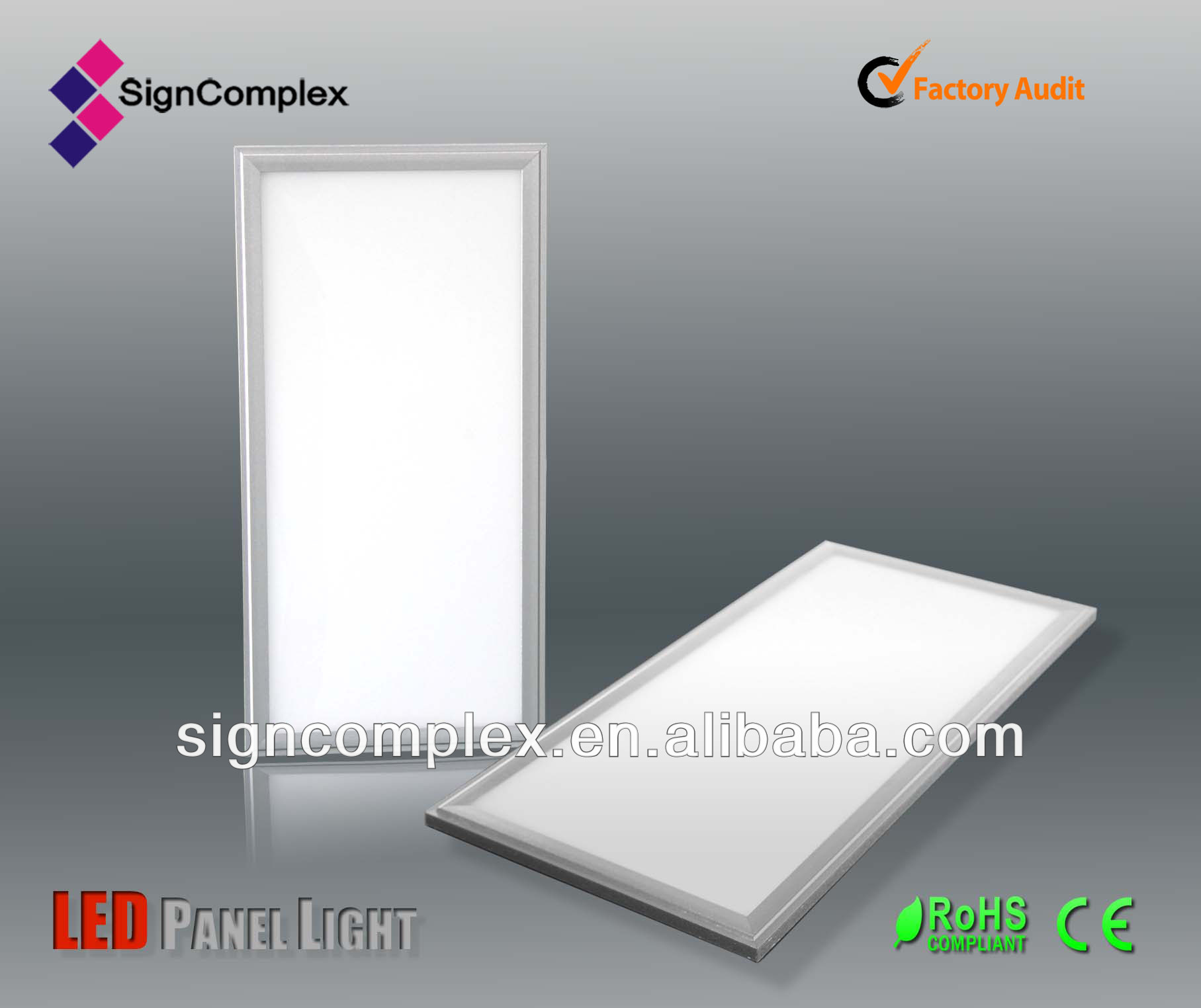 600*1200mm LED Panel Light 68w high CRI