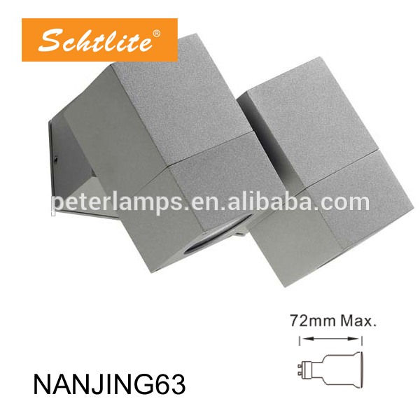 NANJING outdoor lamp Alibaba express IP65 GU10 surface wall light