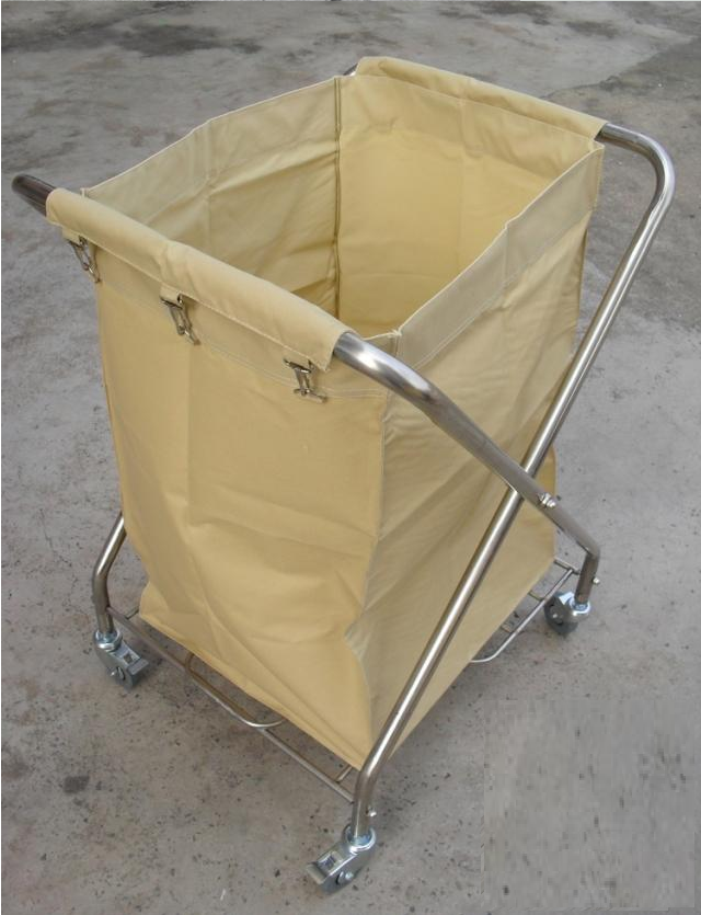 Folded Linen hospital medical mobile trolley