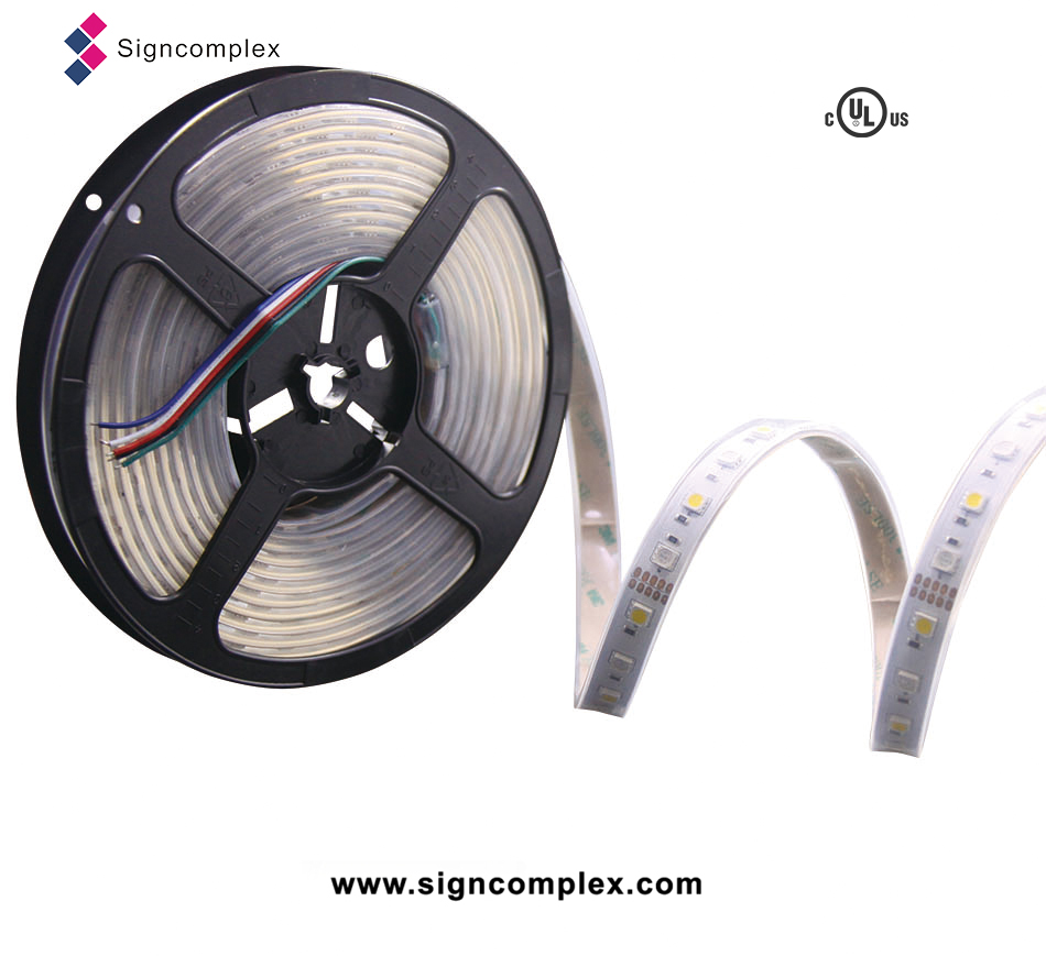 rgb/white/warm white SMD 5050 self adhesive led strip