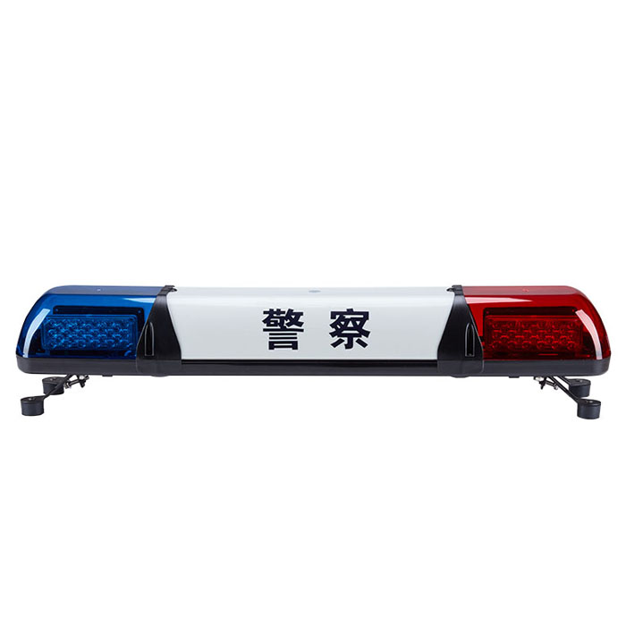 Senken Super Bright Blue 1M LED Police Warning Lightbar with Police Word