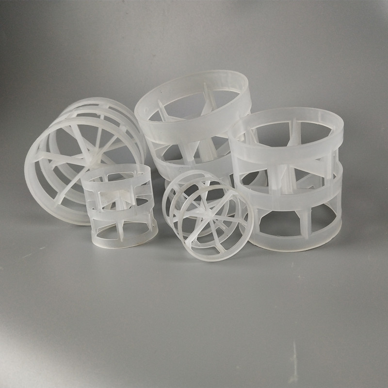 38mm 50mm 76mm Plastic PP PVC pall ring for scrubber tower packing