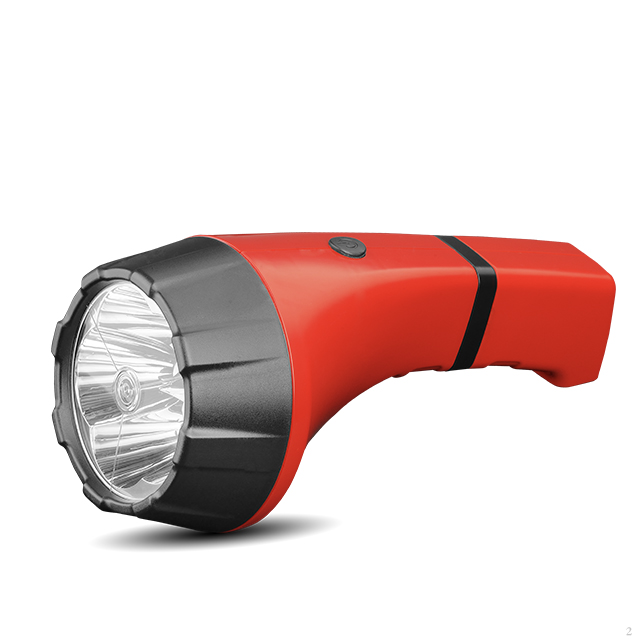 plastic new design rechargeable flashlight torch