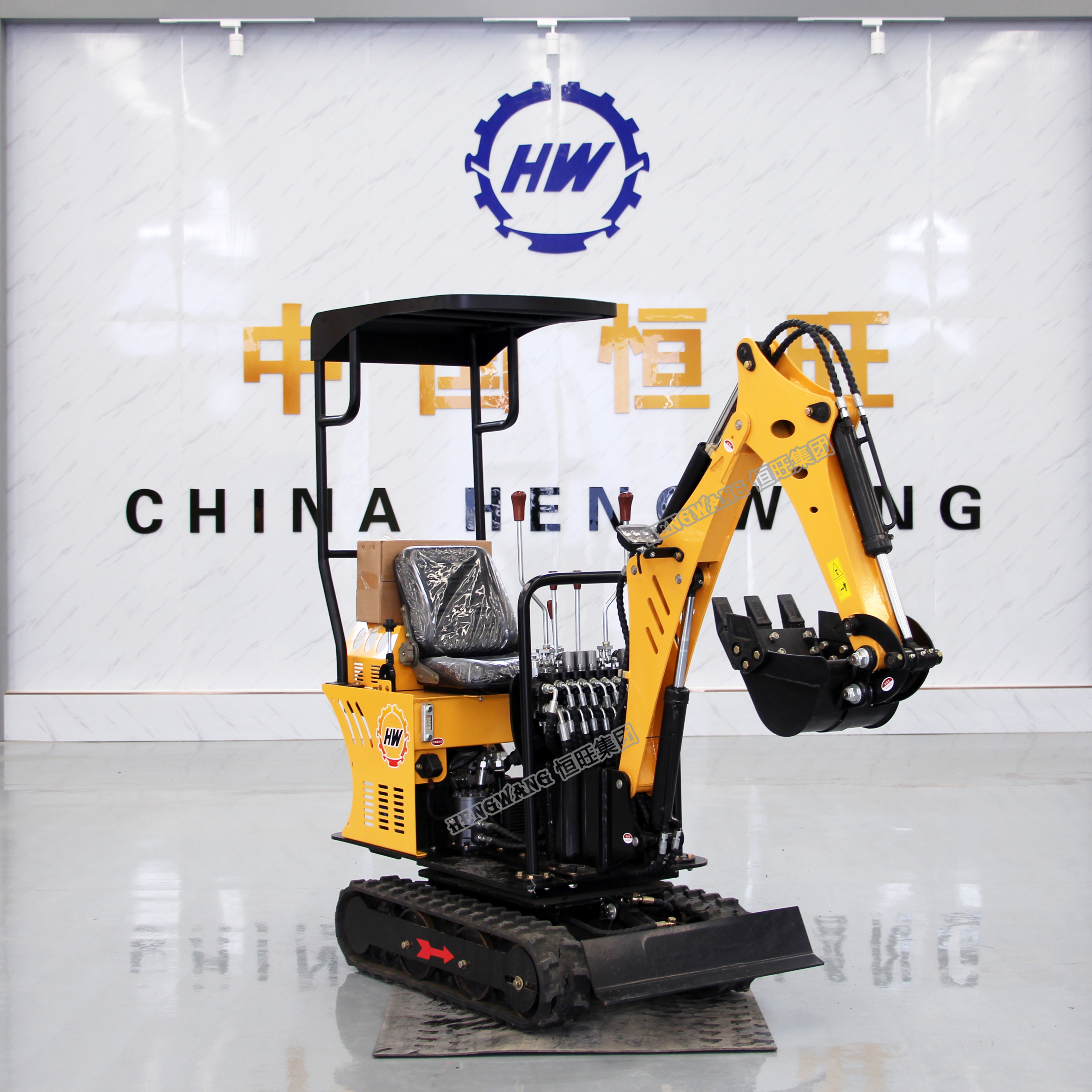 Chinese Cheap wheel mini excavator for sale