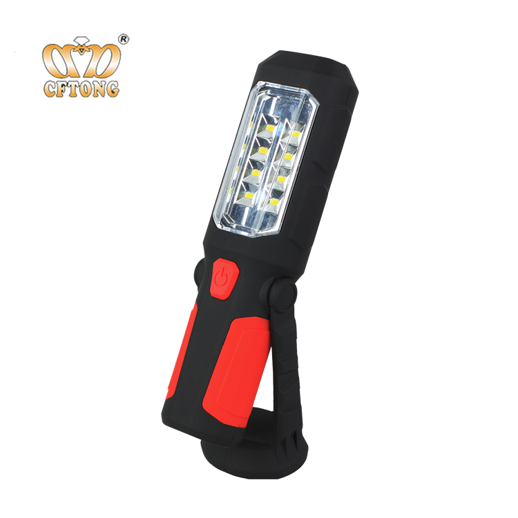 Rubber Painted Shockproof Waterproof Magnetic Emergency LED Worklight with Hook