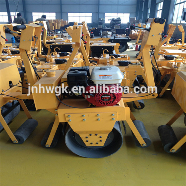 gasoline single drum roller