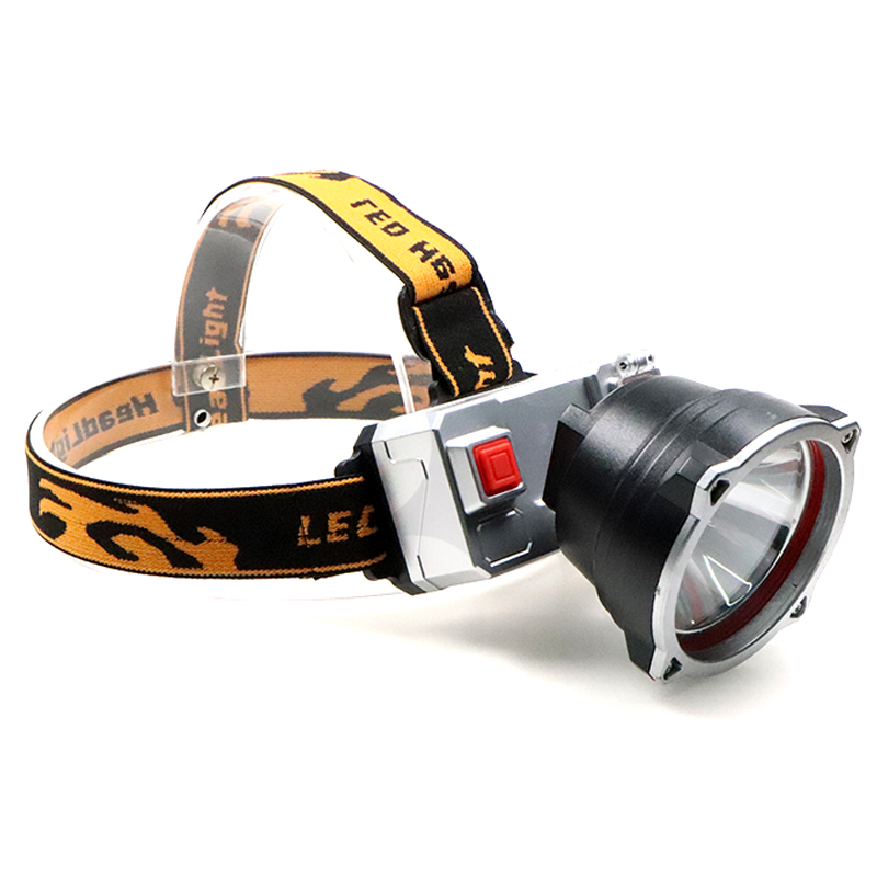 LED Headlamp Recharging Adjustable Head Zoom Head Torch Antiskid Switch LED Head Lights For Hiking Camping