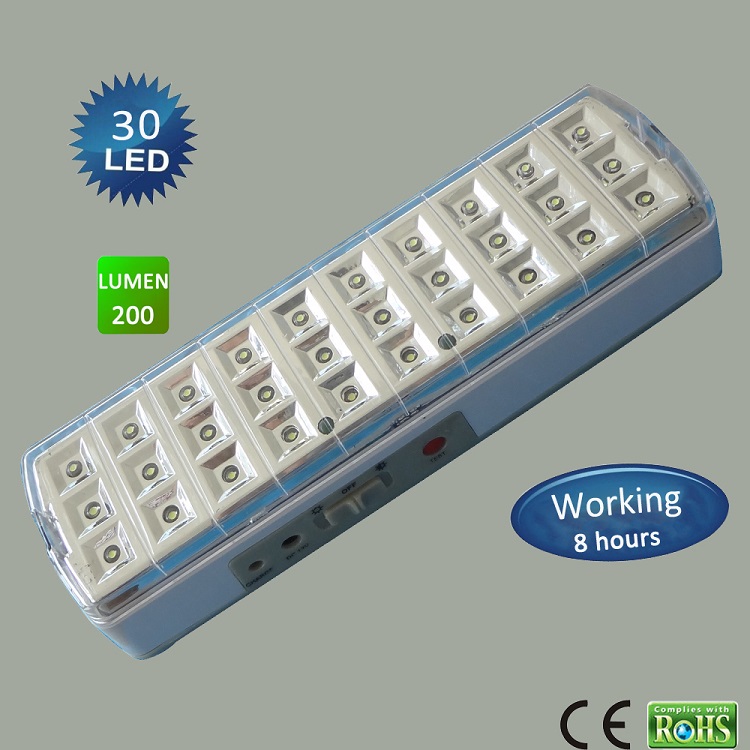 with CE RoHS 110V /220V 30LED EMERGENCY LIGHT