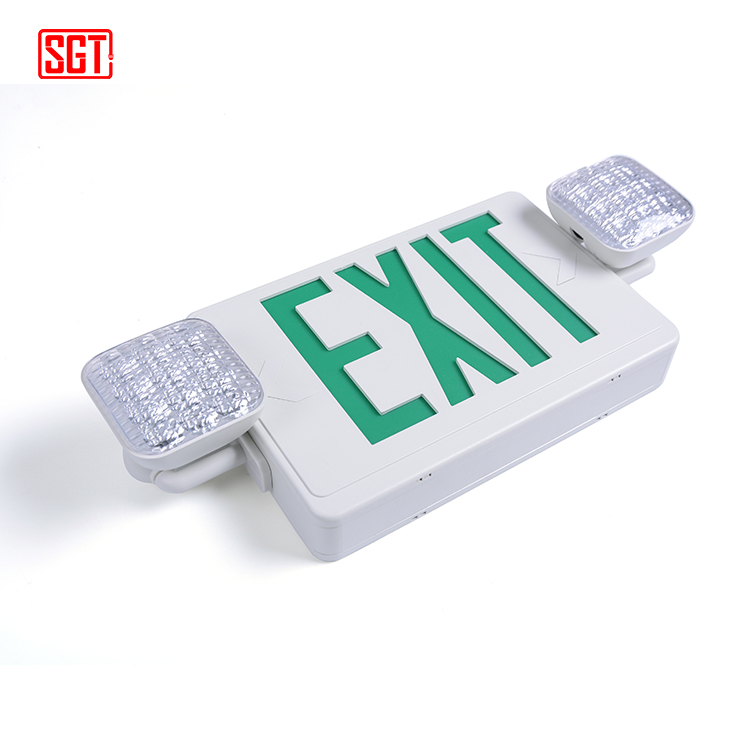 2018 Standard wall mounted fire safety rechargeable emergency exit light sign