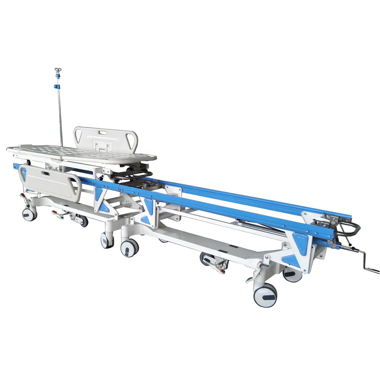 Manual Hospital Connecting Stretcher Patient Transport Stretcher Emergency Stretcher