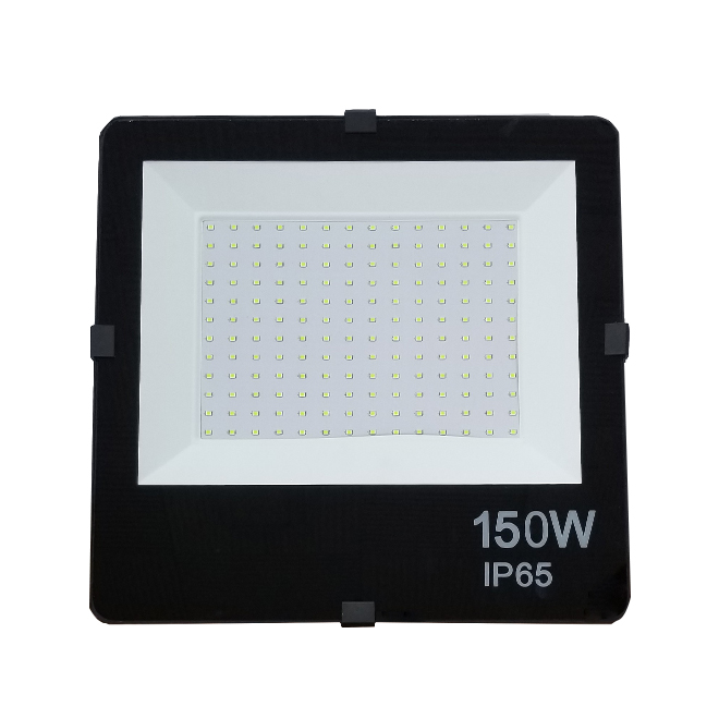 New design super slim aluminum body 150w led flood light housing