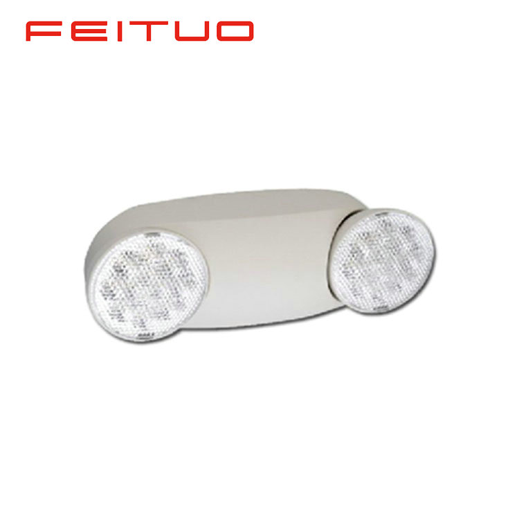 Hot sale twin head 2.4w output ce emergency led light