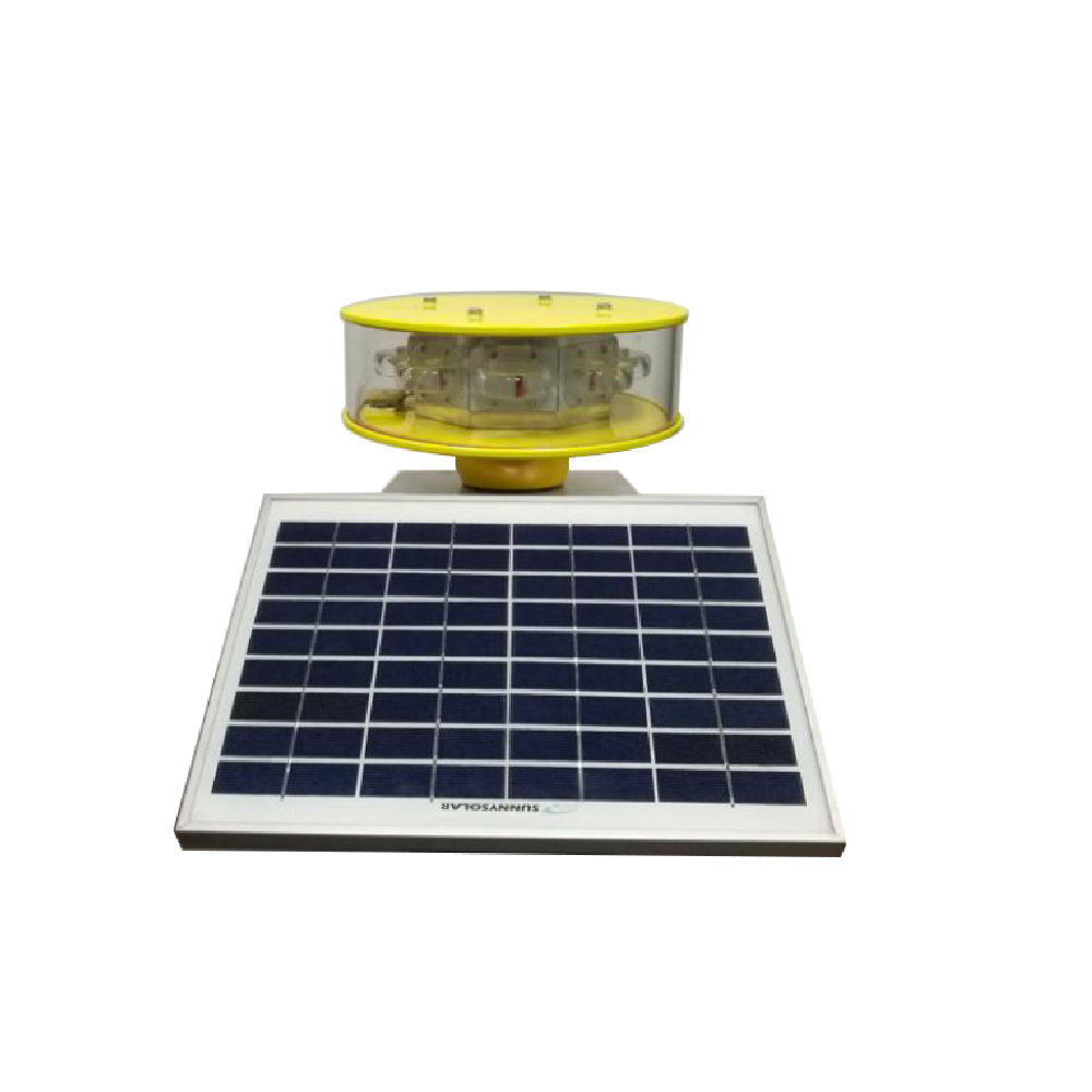 Medium-intensity Dual Solar Aviation Obstruction Light