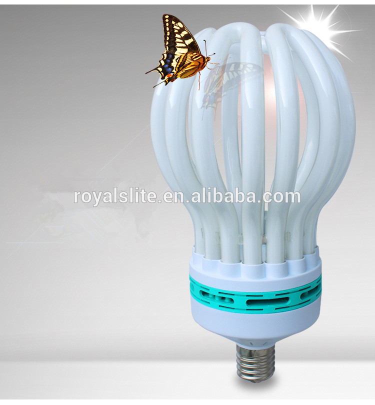 Rohs CE New Design 4U 35W 85W Flower Shape Energy Saving Bulbs