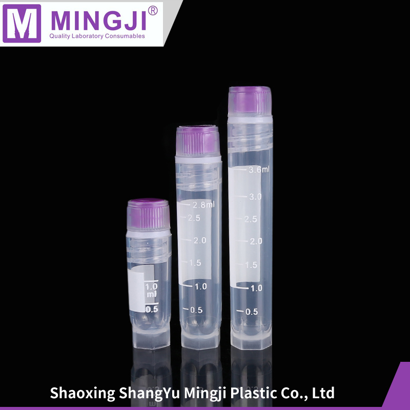 High Quality 1.0ML Plastic Freezing Tube With External Cap