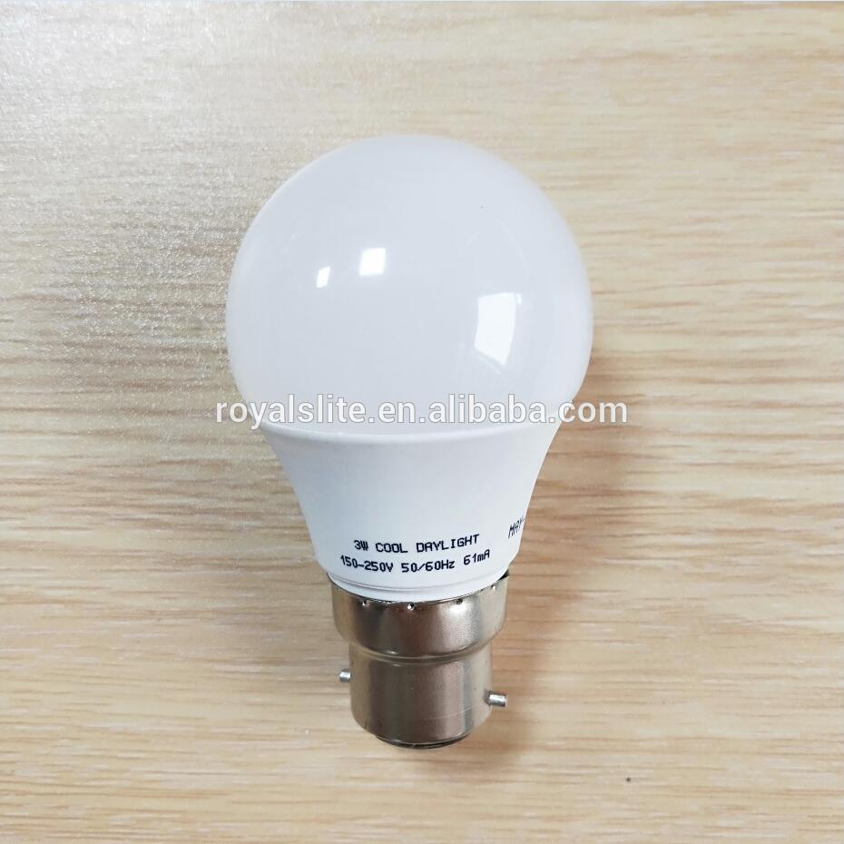 E27/B22 PC+Aluminum LED Global Bulb