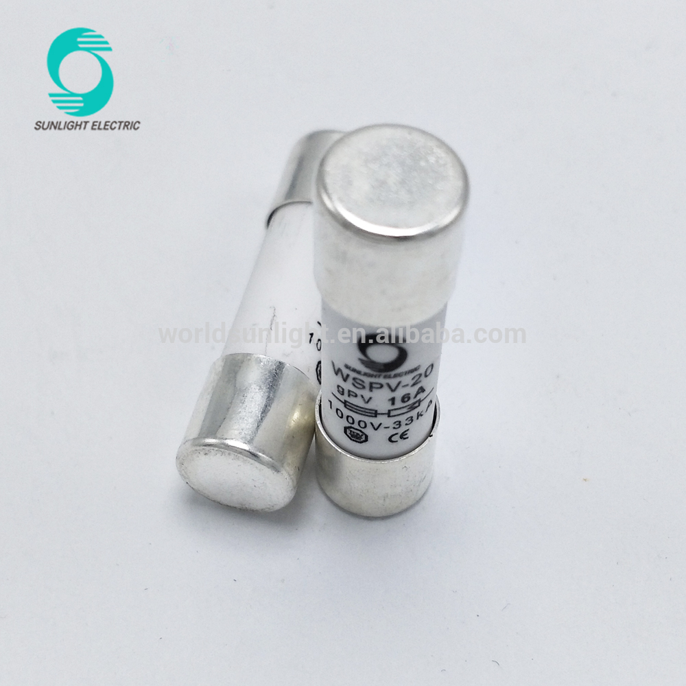 Worldsunlight Solar Energy DC 1000V 1A to 30A PV Fuse