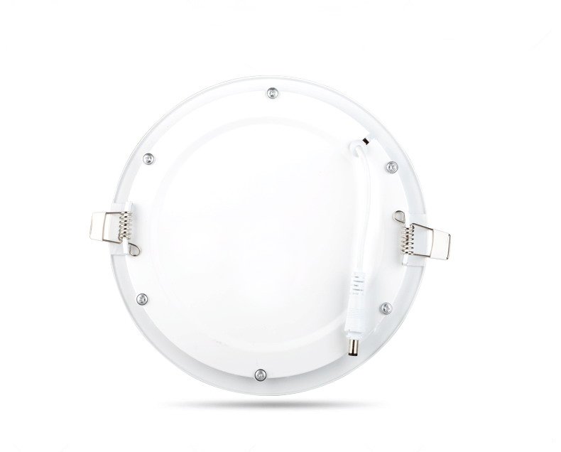 Office ceiling recessed 18W round led panel light for bathroom kitchen recessed round LED panel light