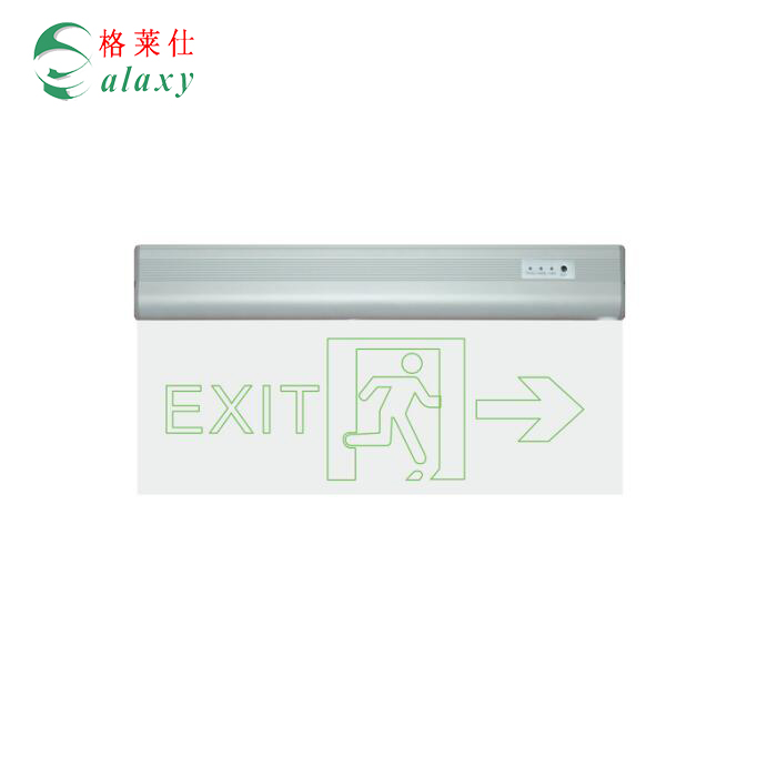 Factory made the newest exit sign emergency light bulb rechargeable led