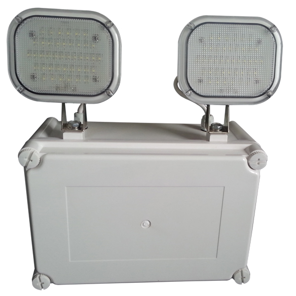 CE Approval IP65 Waterproof LED Twin-spot Emergency Light