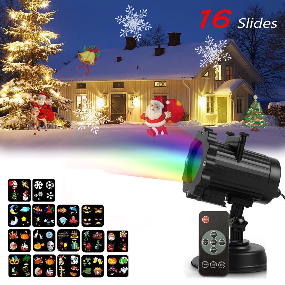 Energy Saving Holiday Home Christmas Lights Festival Decoration Lights Holiday LED Projector Light