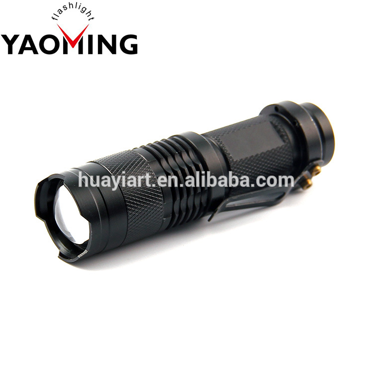 Q5 LED 400 Lumen Torch Mini AA Battery Focus Shooting Tactical Flashlight