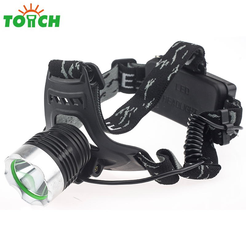 Head light t6 miner lamp rechargeable led headlamp headlight for camping