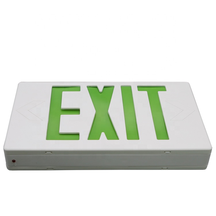 Injection molded ABS emergency light exit sign