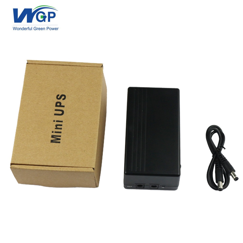 Mini uninterrupted ups power supply 5V home router ups with 10 hour backup