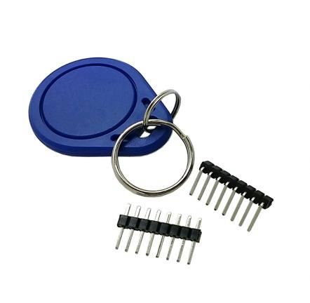 MFRC-522 RC522 RFID NFC Reader RF IC Card Inductive Sensor Module For Module + S50 NFC Card + NFC Key Ring