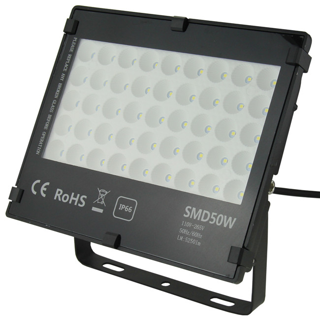 10W 30W 50W 100W 150W 200W New Technology Driverless Black Housing LED Wall Washer 3000K 6000K Slim SMD Honeycomb Floodlight