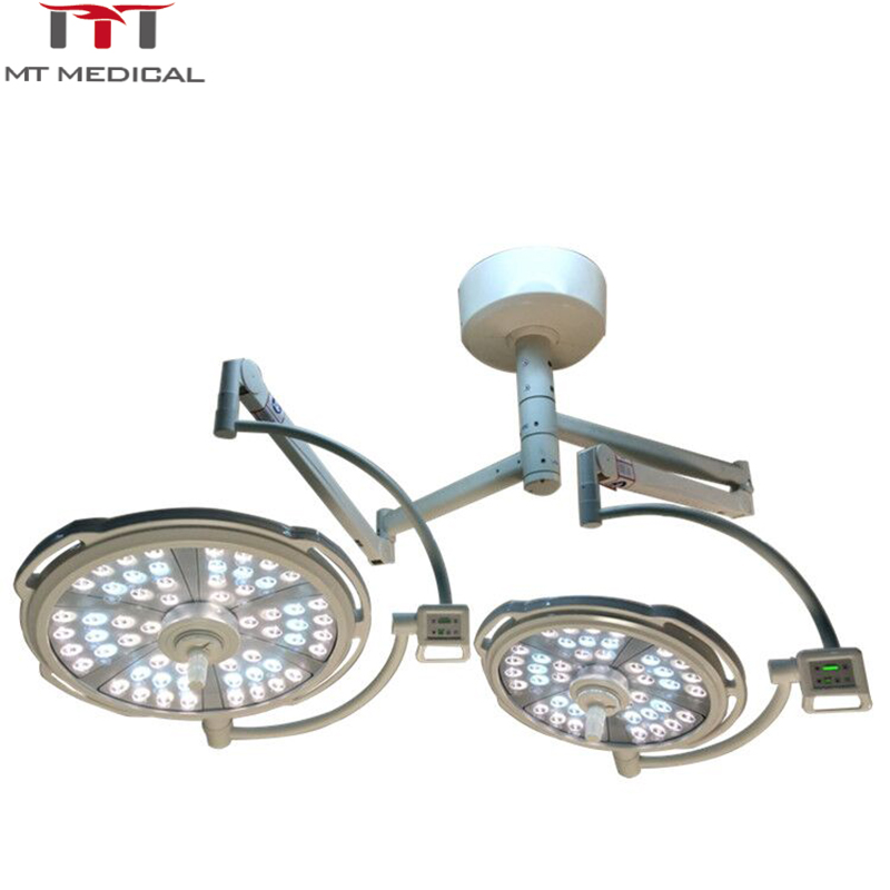 Surgical led operating lights hospital lamp two head lights Mounted on the ceiling