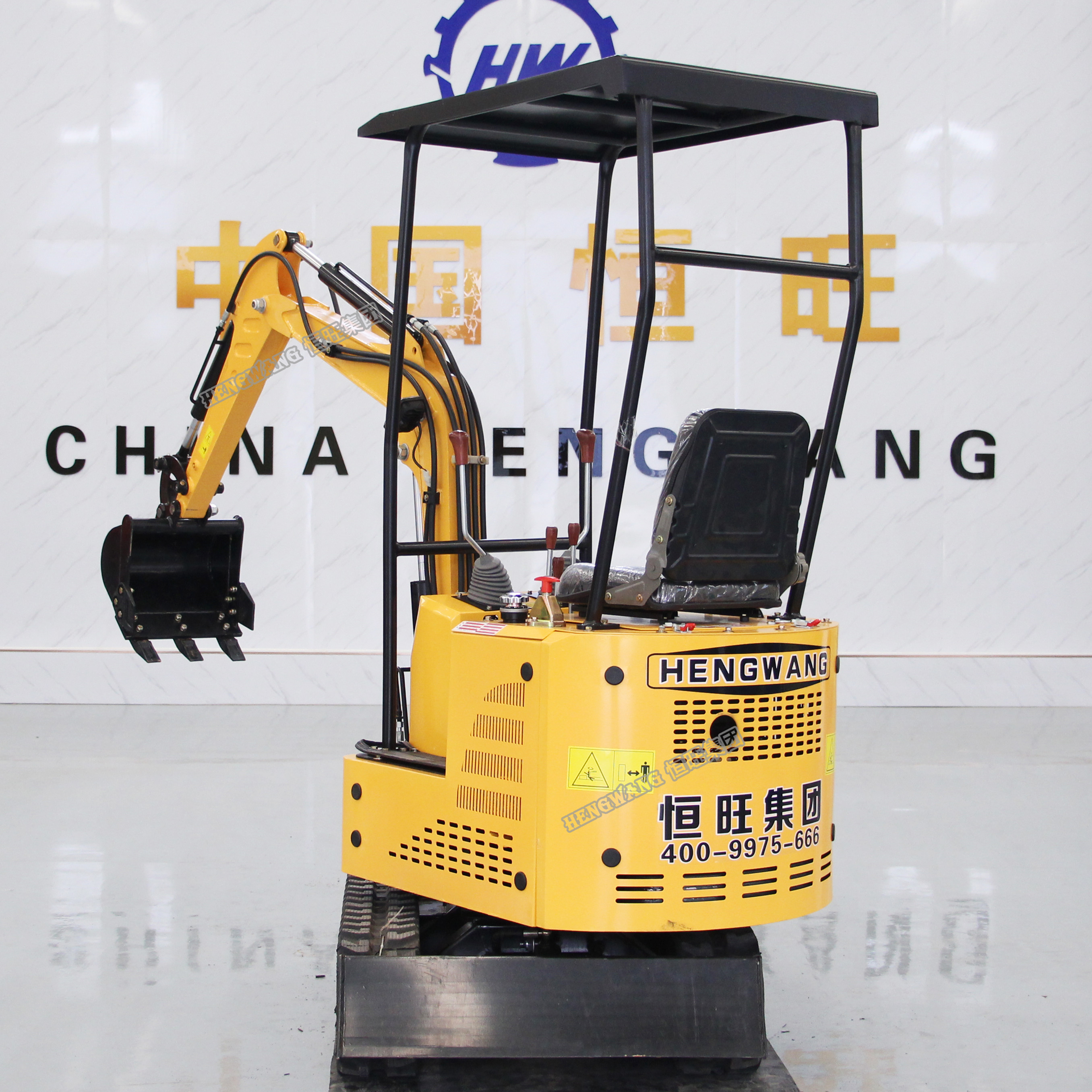 1 Ton China Brand Micro Digger Machine Mini Excavator Prices