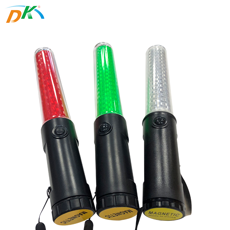 DK LED Outdoor Length 26-54cm Led Flashing Traffic Police  Baton Light