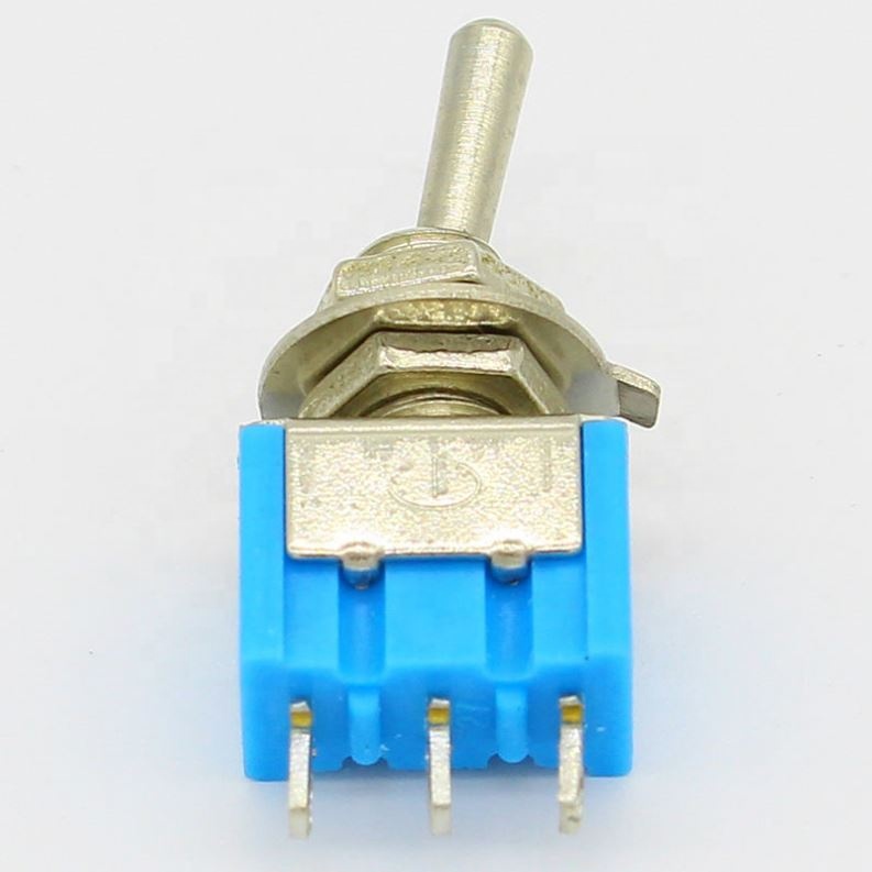 Mini MTS-102 3-Pin SPDT ON-ON 6A 125VAC Miniature Toggle Switches