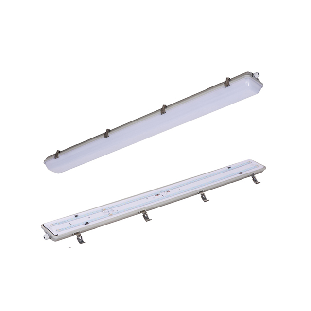 IP65 Waterproof T8 LED tri-proof light 40W 100lm/W 120cm surface mounted LED tri-proof light (PS-TL001L-40W)