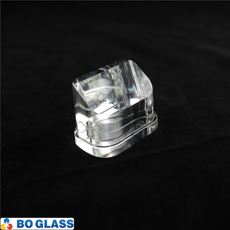 Factory pressed led borosilicate optical glass lens