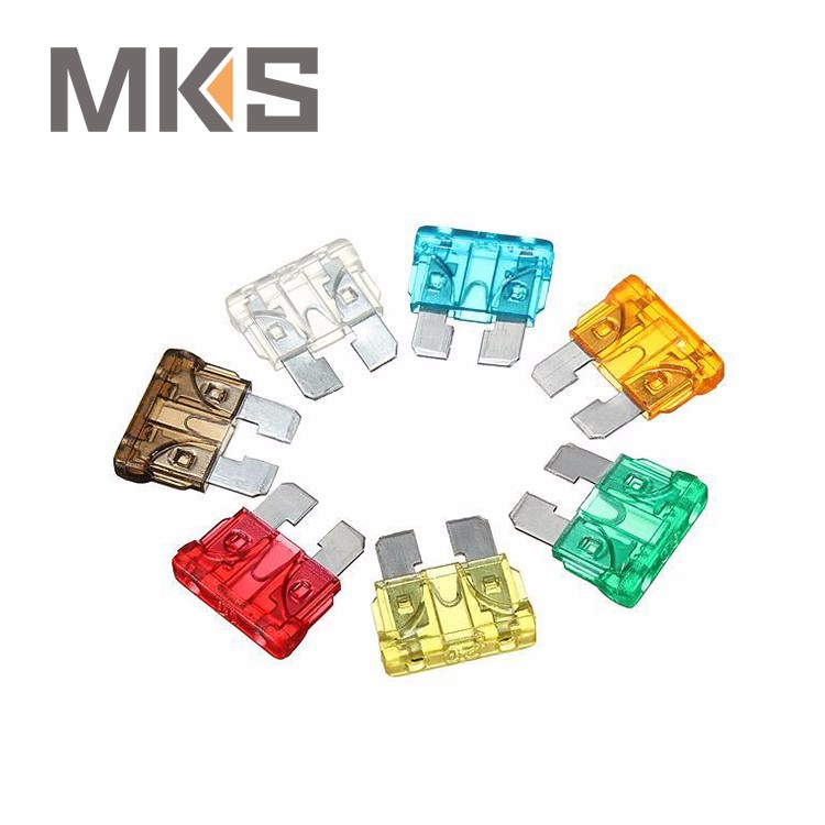 kinds of size mini micro medium auto fuse blade, automotive link kit holder set plastic auto fuse blade