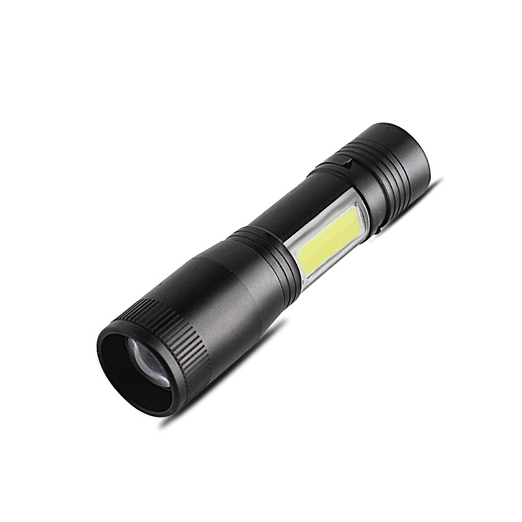 Mini Camping Flashlight AA Battery COB Led Flashlight Torch