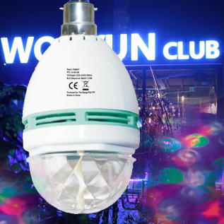 3W rotating LED stage Effect Lighting for home party decoration