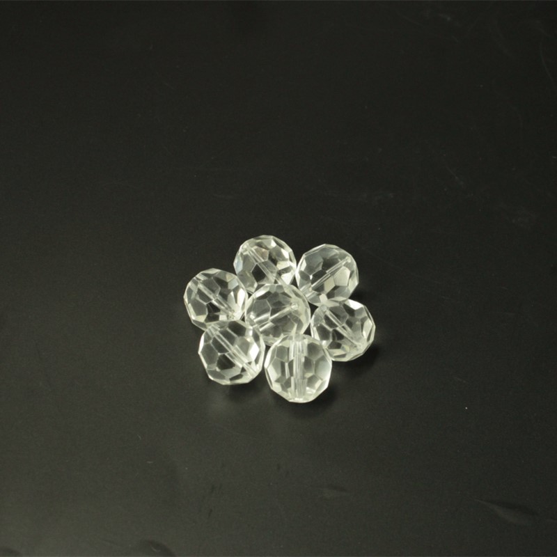 Wholesale 32 faceted Round Crystal Beads for Chandelier, Jewelry Making and Christmas Decoration